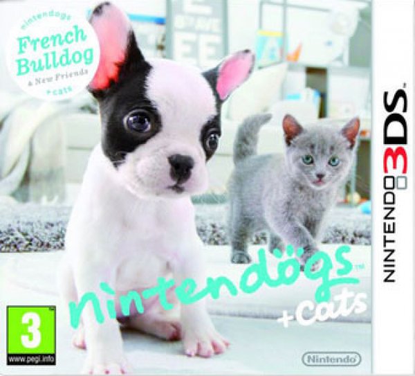 Nintendogs   Cats Bulldog 3ds